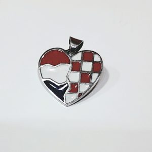 PRIVJESAK SREBRO 925 I EMAJL